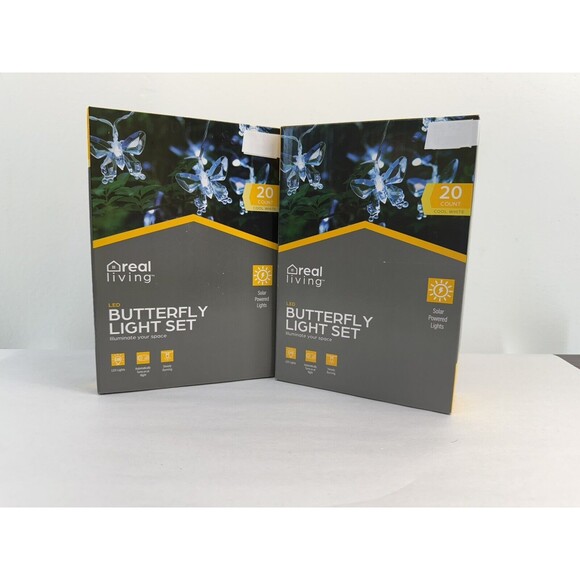 Led Solar Powered Flower Light Set Lights - Picture 3 of 11